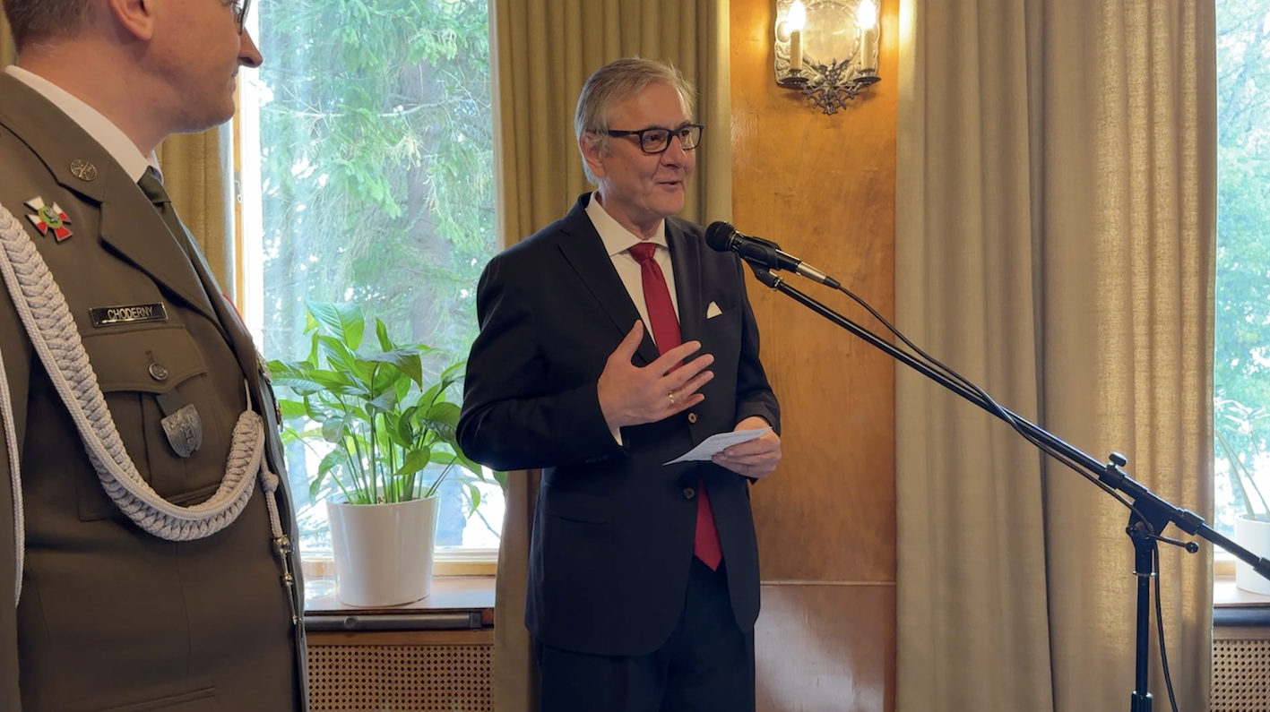 Head of Mission at the Polish Embassy in Helsinki, Mr Tomasz Chłoń (2024–2026)